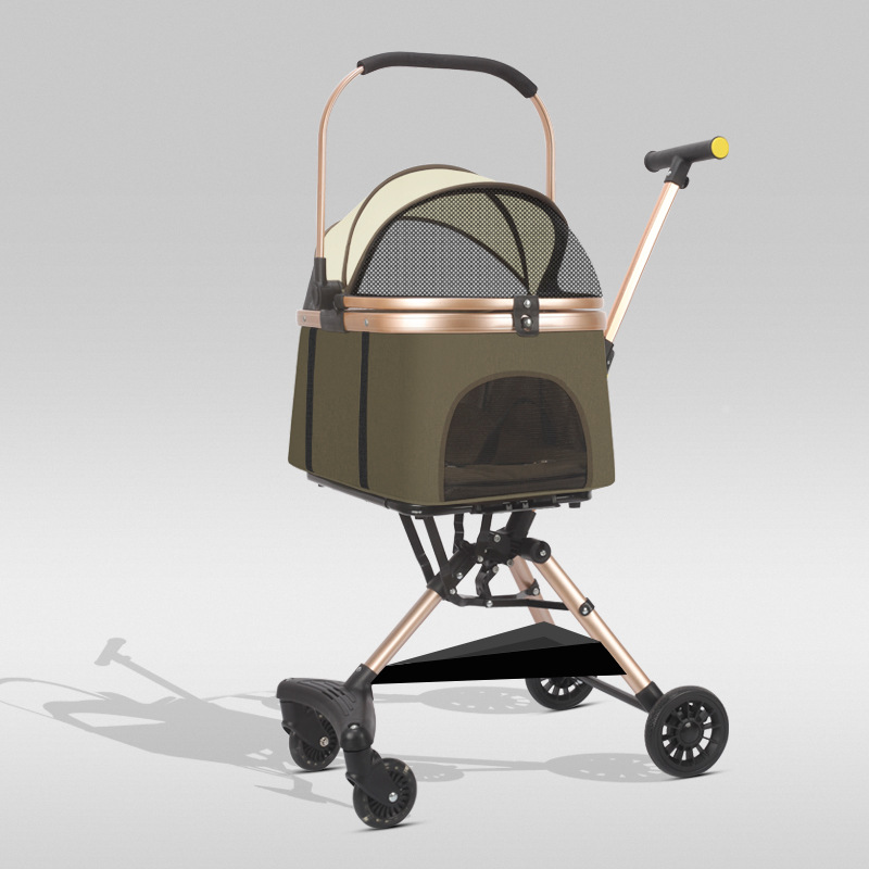 Mini wózek dla zwierząt, zabaw – Pet Stroller Carrier recenzja i cena