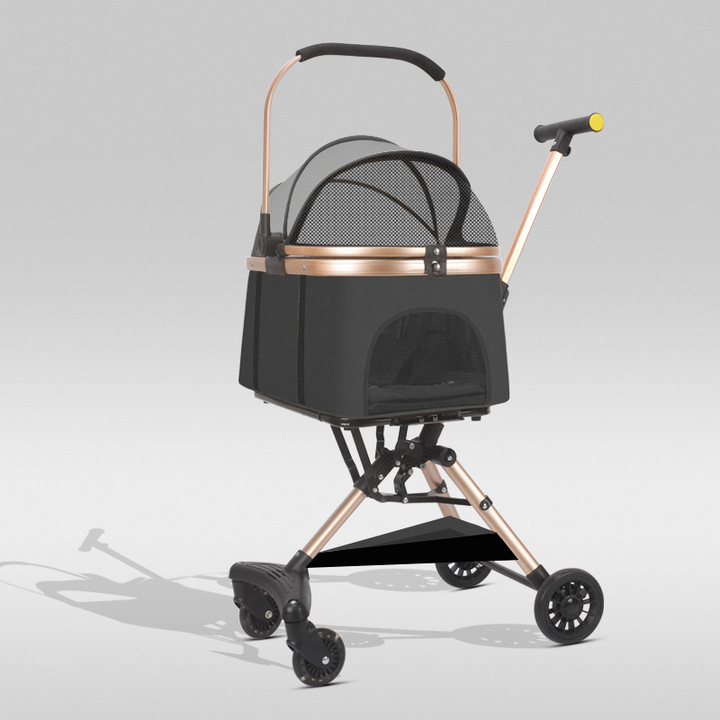 Mini wózek dla zwierząt, zabaw – Pet Stroller Carrier recenzja i cena