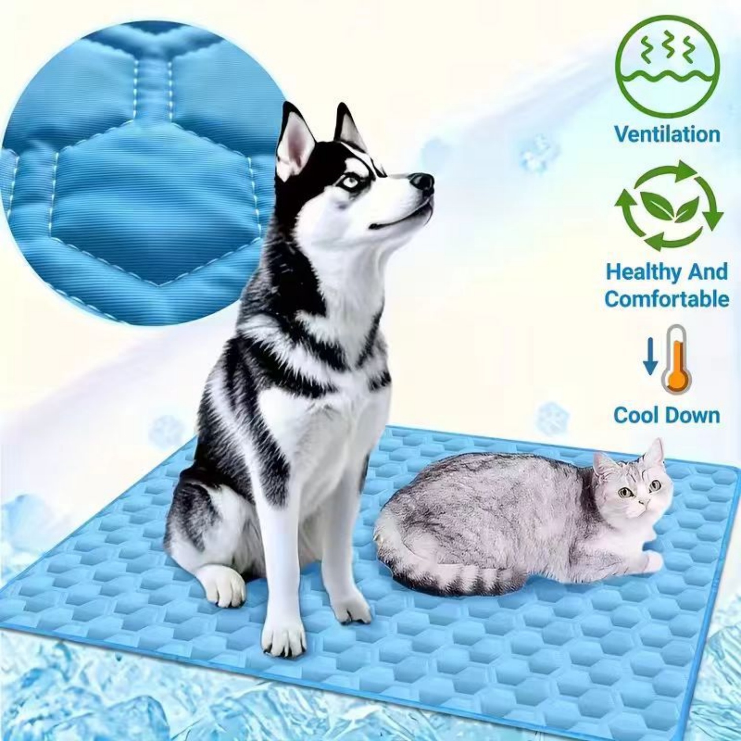 Letnia mata chłodząca dla zwie – Dog Cooling Mat recenzja i cena