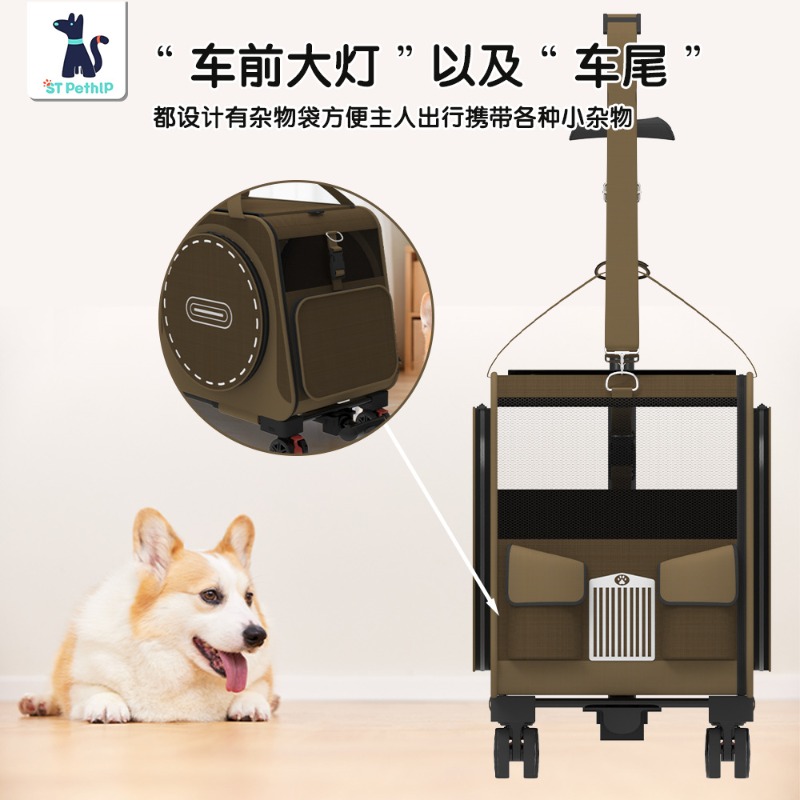 Przenośny składany wózek dla z – Pet Stroller Carrier recenzja i cena