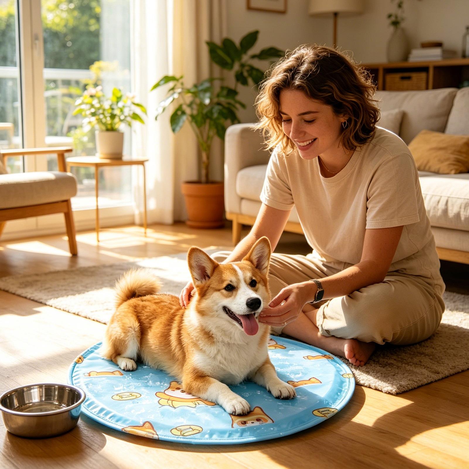 Mata chłodząca dla psa z żelem – Dog Cooling Mat recenzja i cena