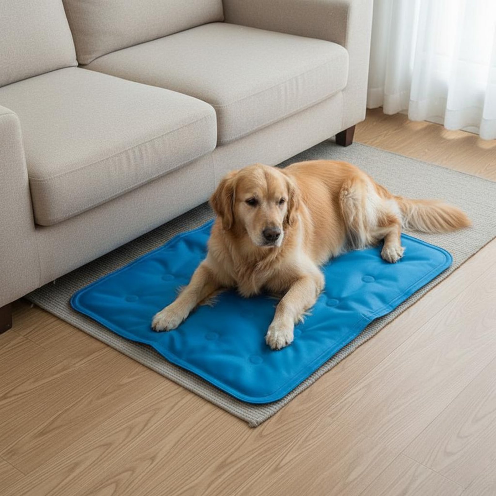 Mata chłodząca dla zwierząt z  – Dog Cooling Mat recenzja i cena