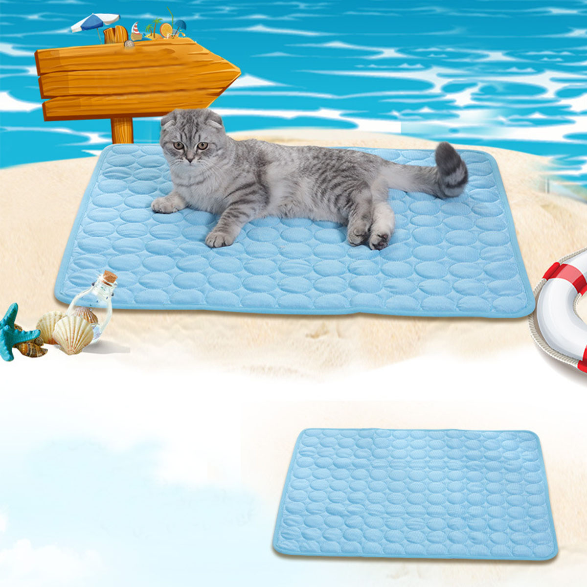 Mata chłodząca dla zwierząt na – Dog Cooling Mat recenzja i cena