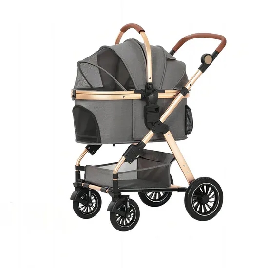 Luksusowy, składany wózek dla  – Pet Stroller Carrier recenzja i cena