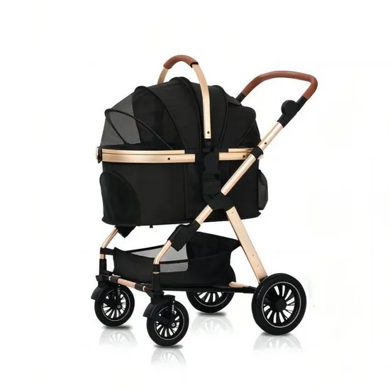 Luksusowy, składany wózek dla  – Pet Stroller Carrier recenzja i cena