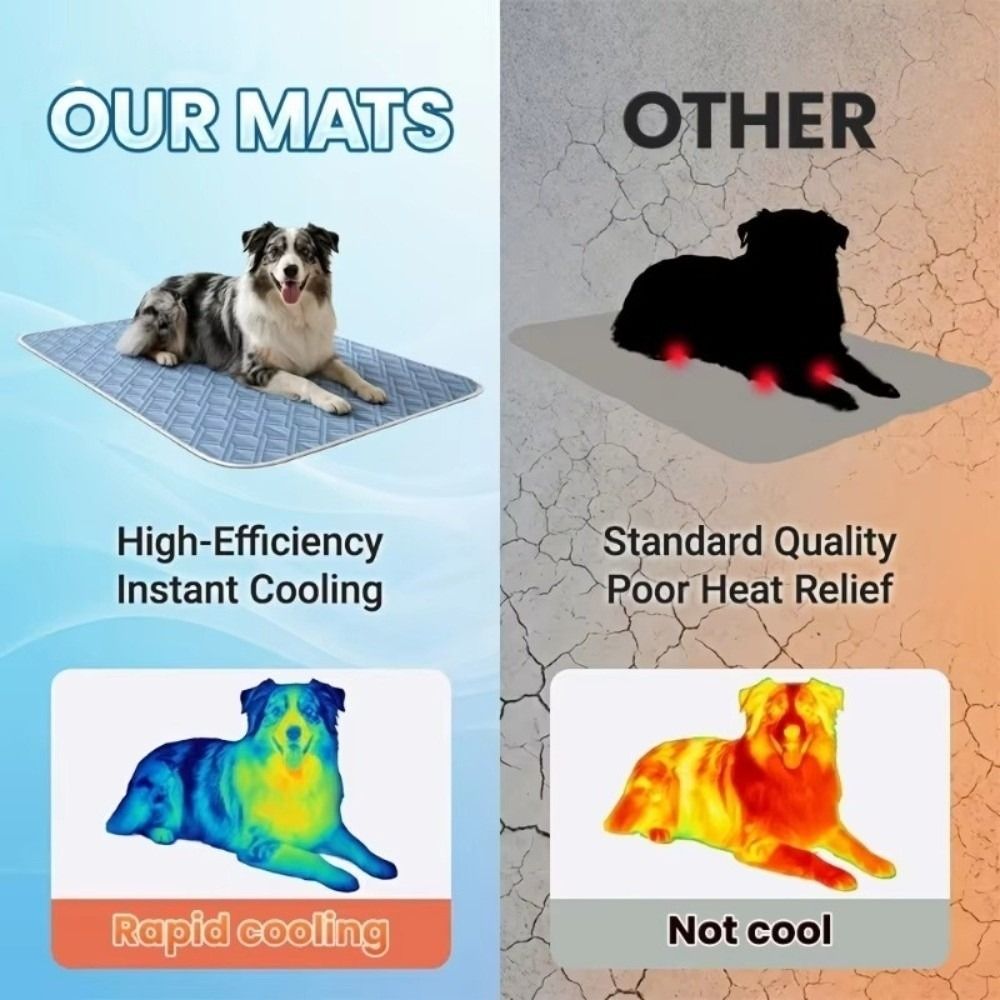 Nowa letnia mata chłodząca dla – Dog Cooling Mat recenzja i cena