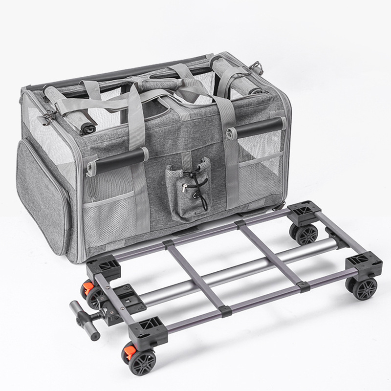 Wózek dla dwóch zwierząt, prze – Pet Stroller Carrier recenzja i cena