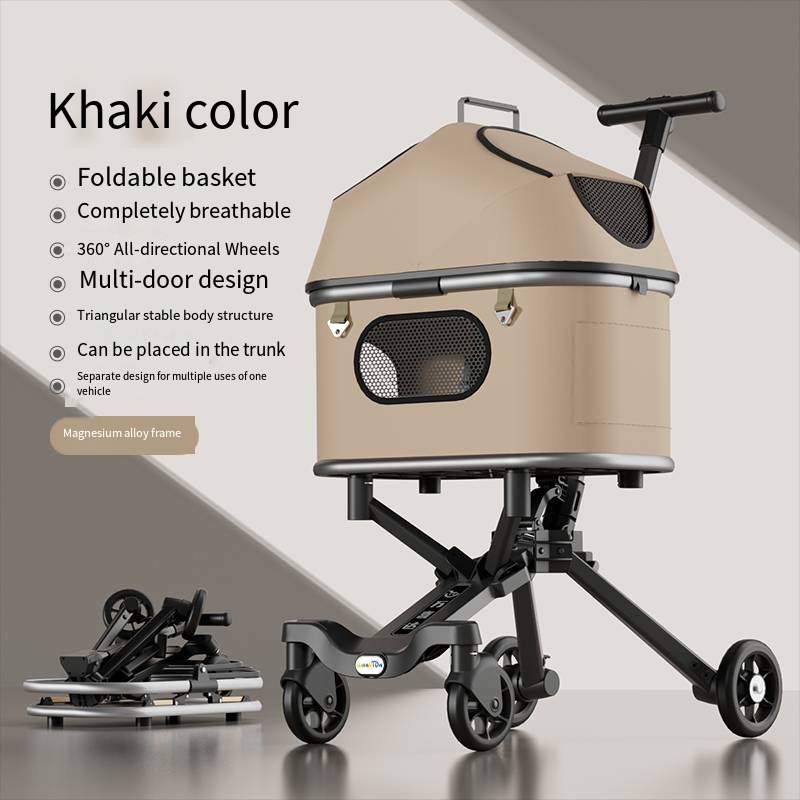 Wózek dla zwierząt ze stopu ma – Pet Stroller Carrier recenzja i cena