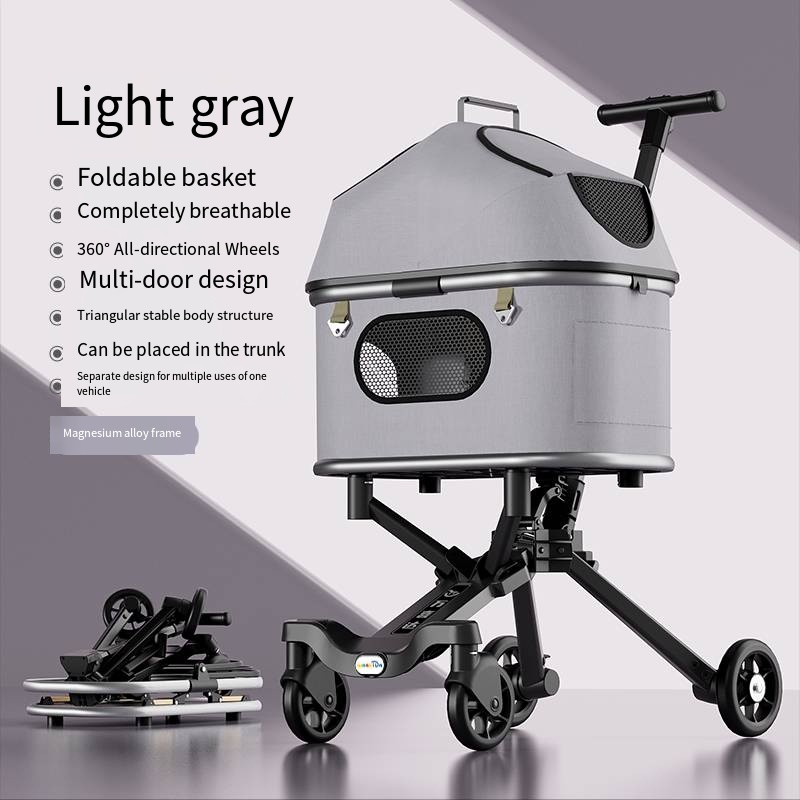 Wózek dla zwierząt ze stopu ma – Pet Stroller Carrier recenzja i cena
