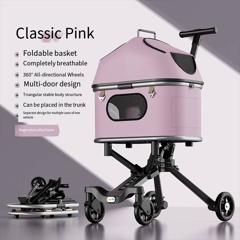 Wózek dla zwierząt ze stopu ma – Pet Stroller Carrier recenzja i cena