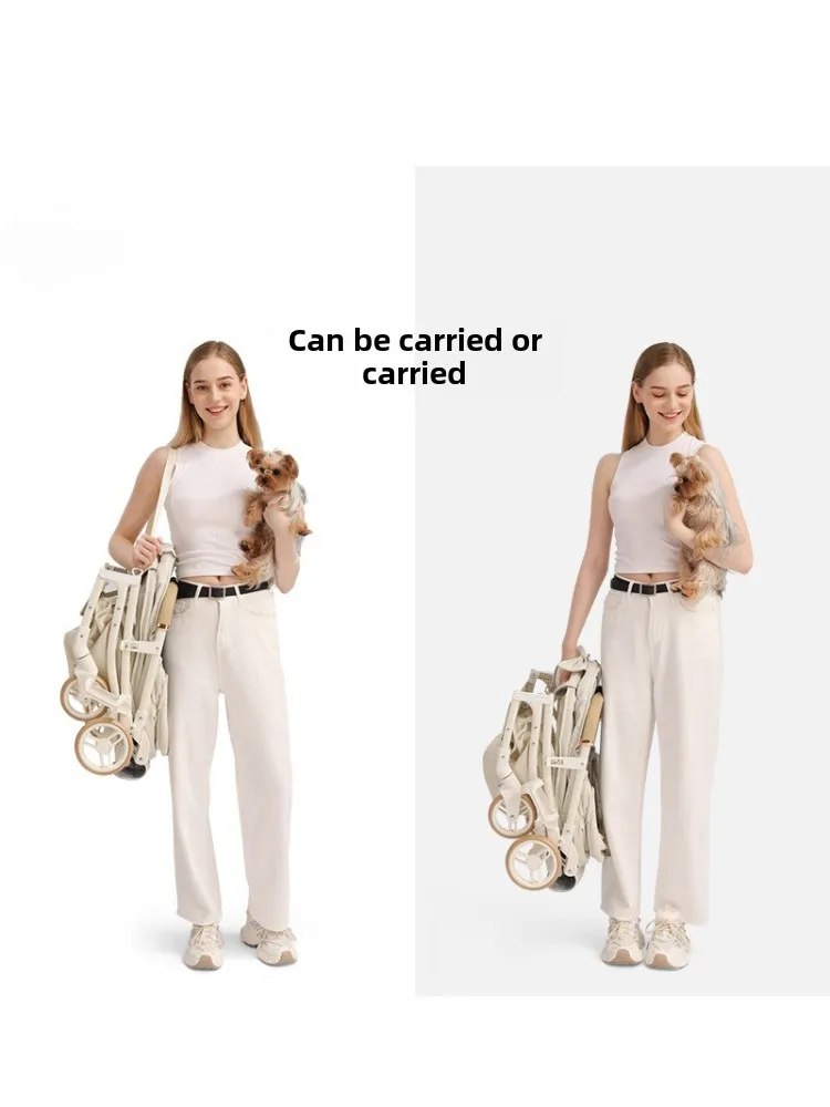 Wózek dla szczeniaka na zewnąt – Pet Stroller Carrier recenzja i cena