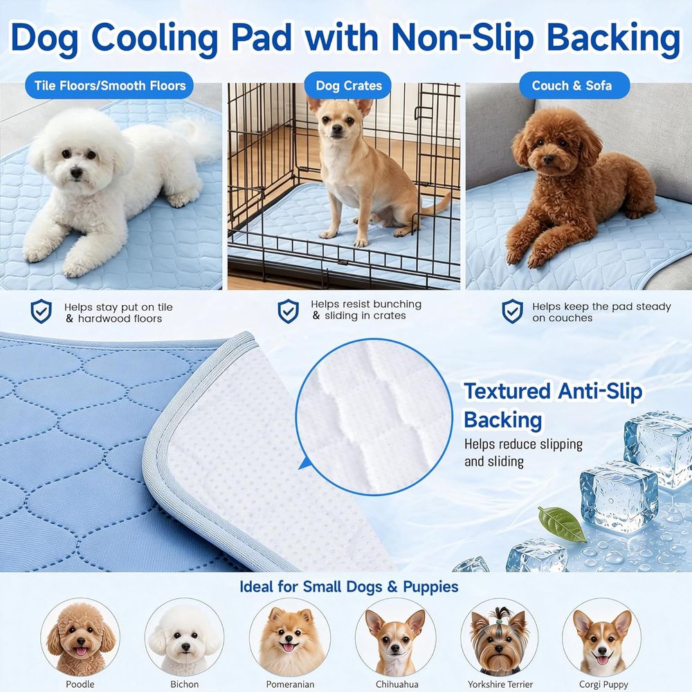 Chłodząca Mata dla Małych Psów – Dog Cooling Mat recenzja i cena
