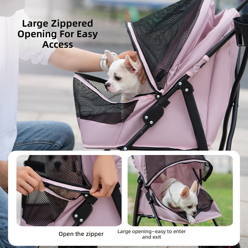 Wózek dla zwierząt, wózek dla  – Pet Stroller Carrier recenzja i cena